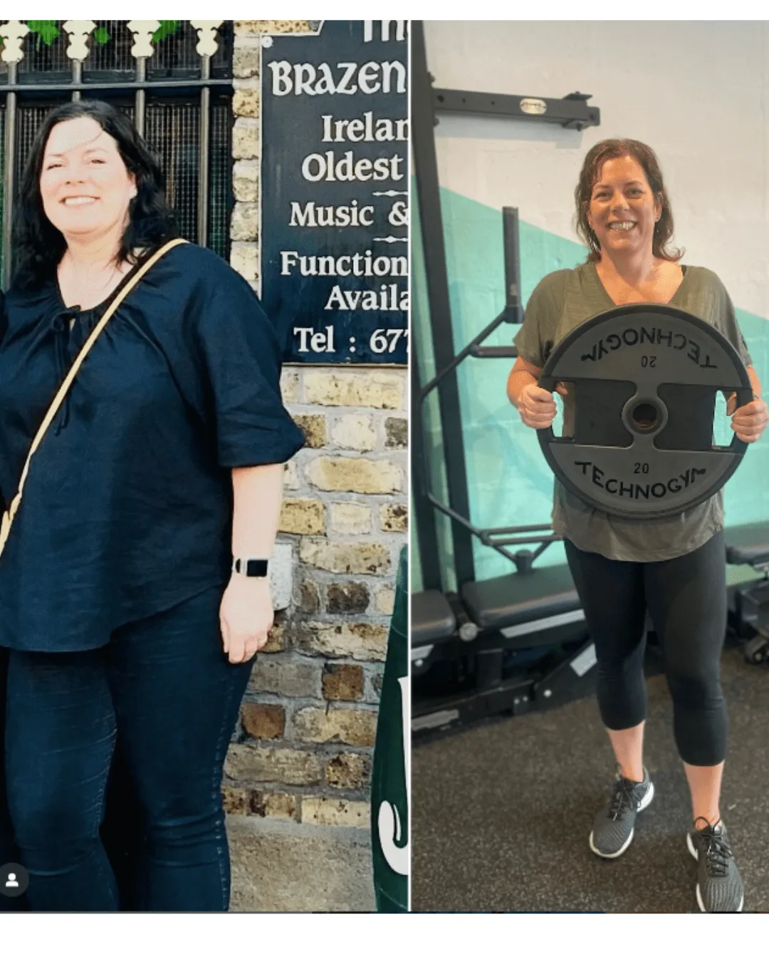 Jo's progress picture