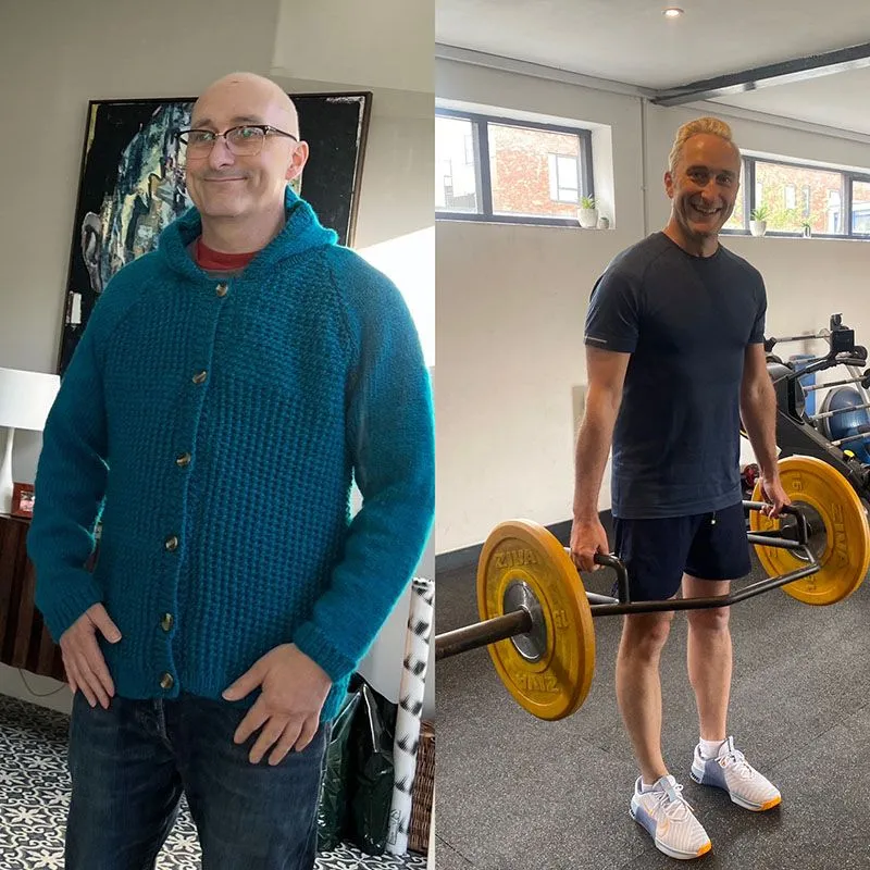 Steve's progress picture