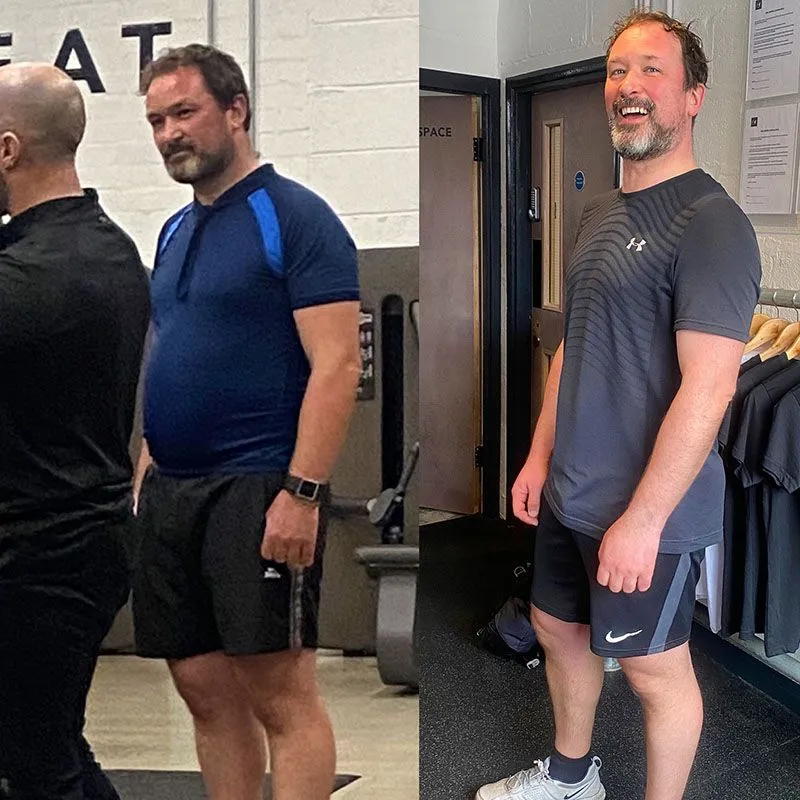 Tom's progress picture