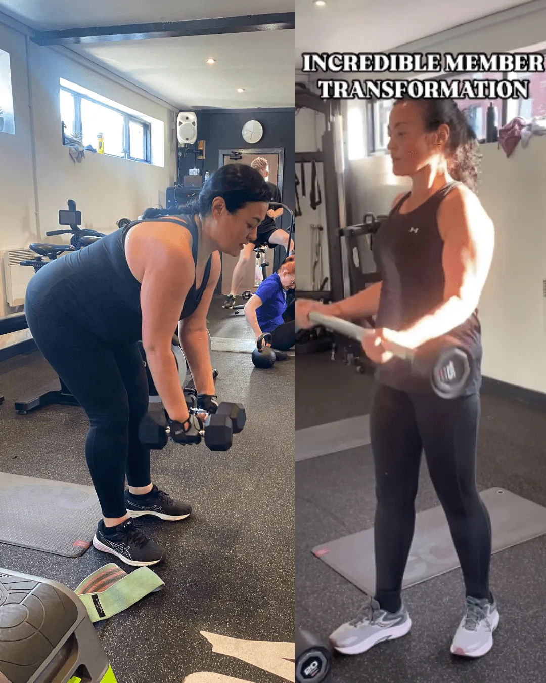 Vanessa's progress picture